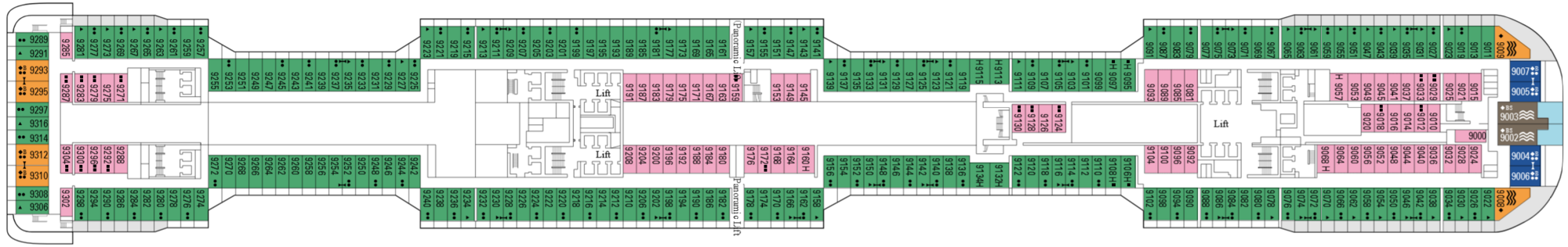 Deck 9 - Van Gogh plan